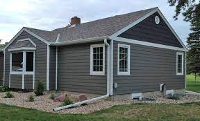 Wood Lap Siding on an a-frame shed.
